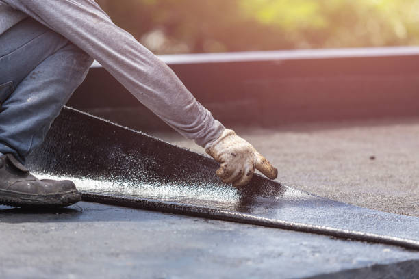 Professional Crawl Space Encapsulation technician working in Victoria, KS